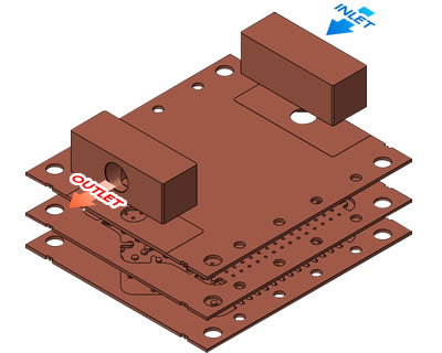 Thin Multi-Layer Liquid Cold Plate