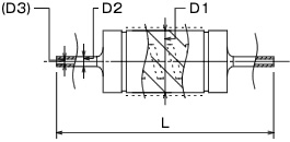 Standard Ceramic Breaks For Gas (Spiral/Helical Type)